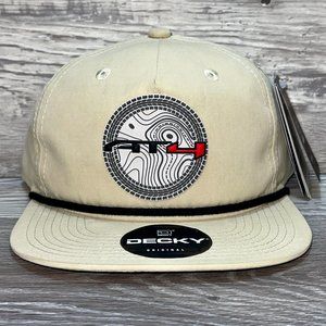 GMC AT4 Topo 3D Classic Rope Hat- Birch/ Black